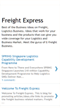 Mobile Screenshot of freightexpress.blogspot.com