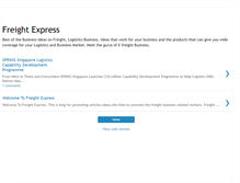 Tablet Screenshot of freightexpress.blogspot.com