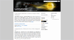 Desktop Screenshot of lasikeyecenter.blogspot.com