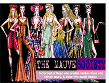 Tablet Screenshot of mauve-society.blogspot.com