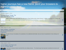 Tablet Screenshot of higherjourneys.blogspot.com