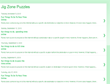 Tablet Screenshot of jigzonepuzzles.blogspot.com