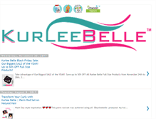 Tablet Screenshot of kurleebelle.blogspot.com