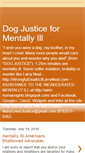 Mobile Screenshot of dogjusticeformentallyill.blogspot.com