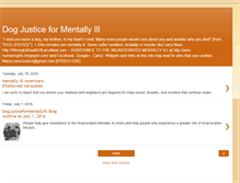 Tablet Screenshot of dogjusticeformentallyill.blogspot.com