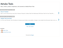 Tablet Screenshot of metabotools.blogspot.com