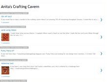 Tablet Screenshot of anitascraftingcavern.blogspot.com