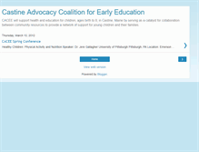 Tablet Screenshot of castineearlyeducation.blogspot.com