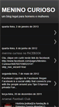 Mobile Screenshot of meninocurioso.blogspot.com