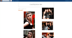 Desktop Screenshot of caitlinn-xo.blogspot.com