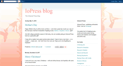 Desktop Screenshot of iopress.blogspot.com