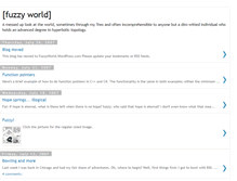 Tablet Screenshot of power-to-the-fuzzy.blogspot.com