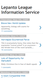 Mobile Screenshot of lepantoleague.blogspot.com