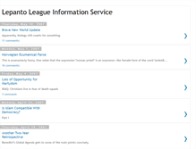 Tablet Screenshot of lepantoleague.blogspot.com