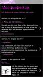 Mobile Screenshot of masqueperras.blogspot.com