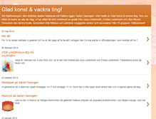 Tablet Screenshot of galleri-salongen.blogspot.com