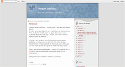Desktop Screenshot of hoqueinoticias.blogspot.com