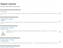 Tablet Screenshot of hoqueinoticias.blogspot.com
