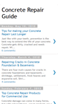 Mobile Screenshot of concrete-repair-guide.blogspot.com