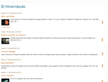 Tablet Screenshot of elhivernaculo.blogspot.com