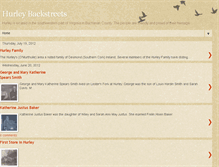 Tablet Screenshot of hurleybackstreets.blogspot.com