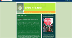 Desktop Screenshot of emmafromtexas.blogspot.com