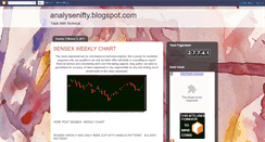 Desktop Screenshot of analysenifty.blogspot.com