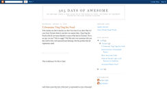 Desktop Screenshot of daysofawesome.blogspot.com