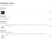 Tablet Screenshot of mynamereallyisearl.blogspot.com