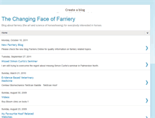 Tablet Screenshot of farriery.blogspot.com