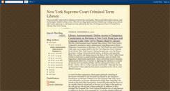 Desktop Screenshot of crimlawlib.blogspot.com