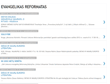 Tablet Screenshot of evangelikasreformatas.blogspot.com
