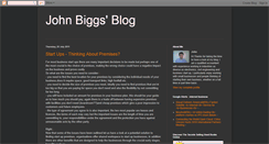 Desktop Screenshot of john-theofficialjohnbiggsblog.blogspot.com