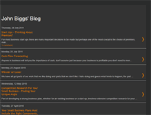 Tablet Screenshot of john-theofficialjohnbiggsblog.blogspot.com