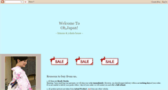 Desktop Screenshot of ohjapan1.blogspot.com