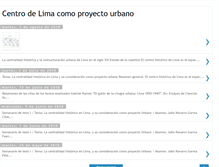 Tablet Screenshot of limaproyectourbano.blogspot.com