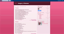 Desktop Screenshot of juegosychismesdejuly.blogspot.com