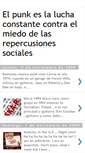 Mobile Screenshot of efectopunk.blogspot.com