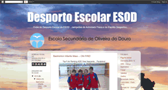 Desktop Screenshot of desportoescolaresod.blogspot.com