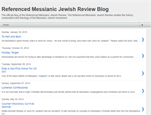 Tablet Screenshot of messianicjewish.blogspot.com