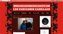 Desktop Screenshot of cadillacsfabulosos.blogspot.com