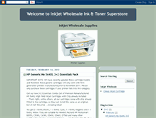 Tablet Screenshot of inkjetwholesale.blogspot.com