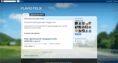 Desktop Screenshot of flaviofelix.blogspot.com