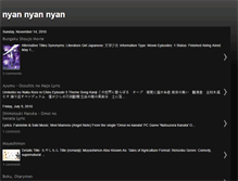 Tablet Screenshot of nyan-nyan-nyan.blogspot.com
