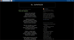 Desktop Screenshot of elzapatazord.blogspot.com