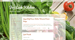 Desktop Screenshot of joyluckkitchen.blogspot.com