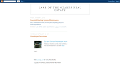 Desktop Screenshot of lake-ozark-real-estate.blogspot.com