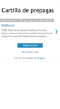 Mobile Screenshot of cartilladeprepagas.blogspot.com