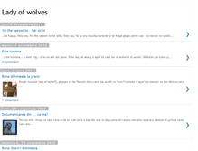Tablet Screenshot of lady-of-wolves.blogspot.com