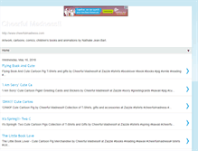 Tablet Screenshot of cheerfulmadness.blogspot.com